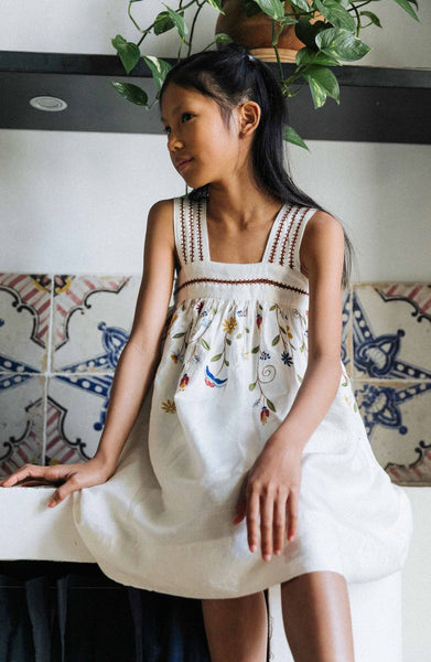 Lali Siena Dress ~ Opaline Silk Lali Siena Dress ~ Opaline Silk