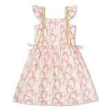 Lali Pinafore Dress  ~ Climbing Roses