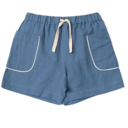 Lali Birch Shorts ~ Coastal Blue