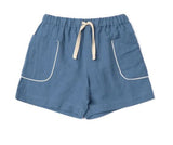 Lali Birch Shorts ~ Coastal Blue