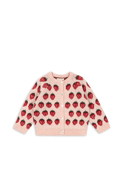 Konges Belou Knit Cardigan ~ Strawberry