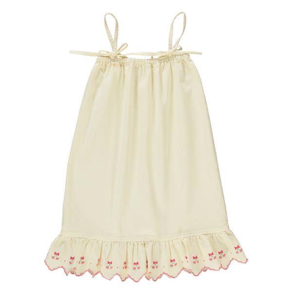 Bebe Organic Cerise Natural Denim Dress | Wee Mondine Bebe Organic Cerise Natural Denim Dress | Wee Mondine