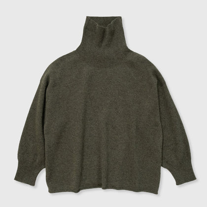 Micaela Greg Cypress Cashmere High Neck Sweater