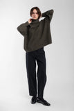 Micaela Greg Cypress Cashmere High Neck Sweater
