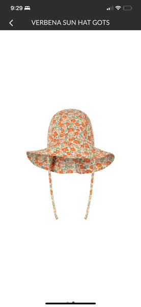 Konges Verbena Sun Hat ~ Kaluka