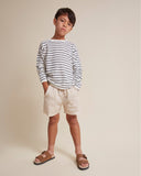 Buho Terry Stripes Organic Sweatshirt ~ Stripe