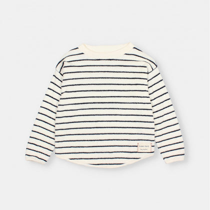 Buho Terry Stripes Organic Sweatshirt ~ Stripe