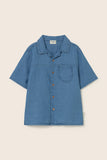 Cozmo Gale Denim Cotton Gauze Shirt
