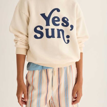 Cozmo Zion Striped Bermuda Shorts