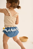 Cozmo Tulip Chambray Bloomer
