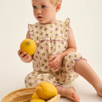 Cozmo Ari Flower Baby Top