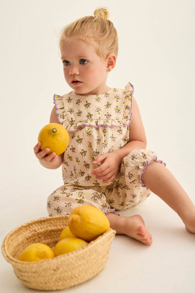 Cozmo Ari Flower Baby Top