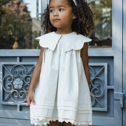 Noralee Florence Dress ~ Sky Stripe