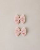 Noralee Flutter Tulle Clips ~ Cotton Candy