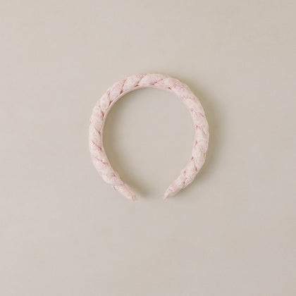 Noralee Braided Headband ~ Lavendar Floral