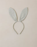 Noralee Bunny Headband ~ Eucalyptus Check