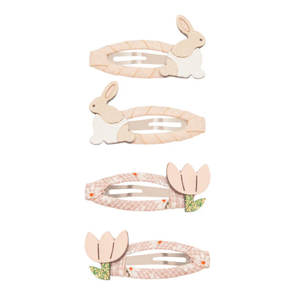 Mimi & Lula Easter Bunny & Flower Clips