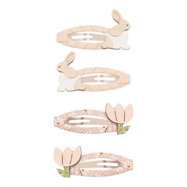 Mimi & Lula Easter Bunny & Flower Clips