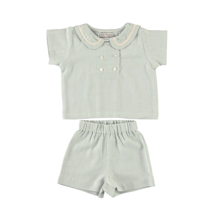 Bebe Organic Malo Set - Cloud Blue