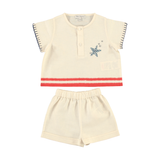 Bebe Organic Palmer Baby Set ~ Sea Side