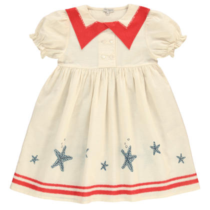 Bebe Organic Pearl Dress ~ Sea Side