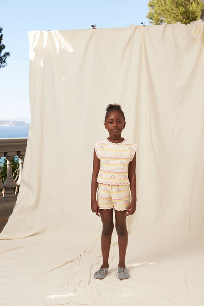 Bebe Organic Paloma Set ~ Cherry Stripes