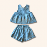 Lali Sofia Sleeveless Set in Airy Blue