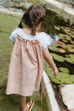 Lali Cora Dress in Cantaloupe Chex