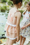 Lali Summer Blossom Set in Cantaloupe Chex