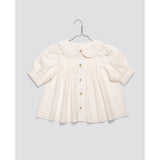 Little Cottons Gabriella Blouse - Cambric in Shell