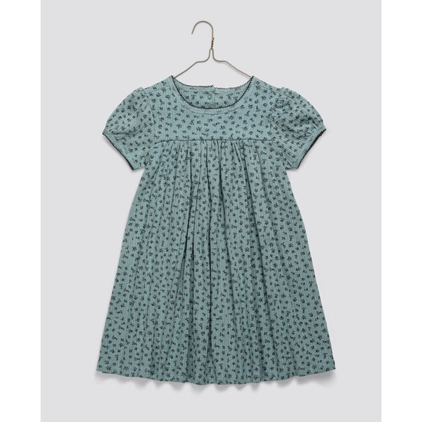 Little Cottons Pointelle Maya Dress - Cowslip Floral