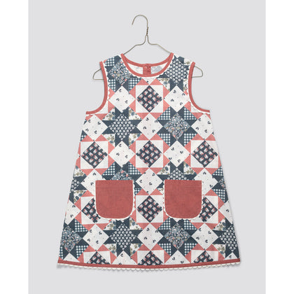 Little Cottons Hannah Dress ~ Patchwork Floral