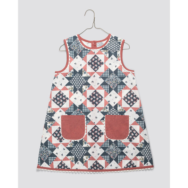Little Cottons Hannah Dress ~ Patchwork Floral