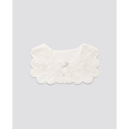 Little Cottons Scallop Collar ~ Emb
