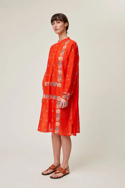 Moismont ~ Martine Dress Poppy Red