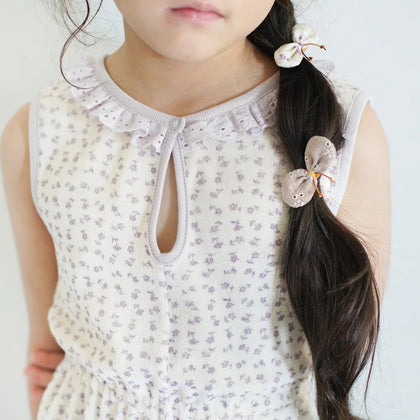 Soor Ploom Club Shortall ~ Chicweed Print, Pansy