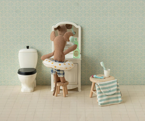 Maileg Toothbrush Set ~ Blue Stripe