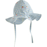 Floss Mille Sunhat Sky Berry Gingham