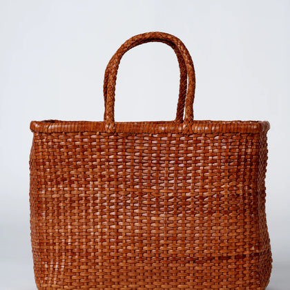Dragon Diffusion B Weave Bag ~ Tan