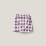 Soor Ploom Olive Skort ~ Gingham Pansy