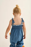 Cozmo Organic Dora Overalls - Chambray