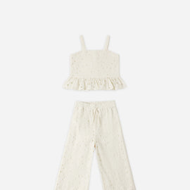 Rylee + Cru Kayli Set ~ Emb Daisies
