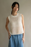 Micaela Greg Cream Juna Tank