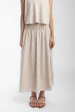 Micaela Greg Pearl Shirred Skirt