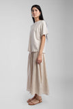 Micaela Greg Pearl Shirred Skirt