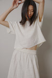 Micaela Greg Cream Georgia Tee