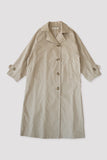 Micaela Greg Taupe Seamed Trench