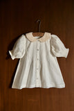 Bonjour Diary Long Blouse Emb Collar ~ Natural Check