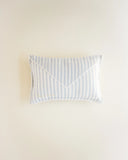 Ferne Baby Envelope Pillow ~ Blue Ticking
