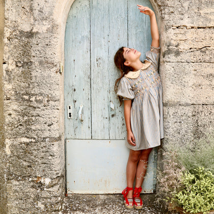 Bonjour Diary Romantic Tunic ~ Deckchair Stripe